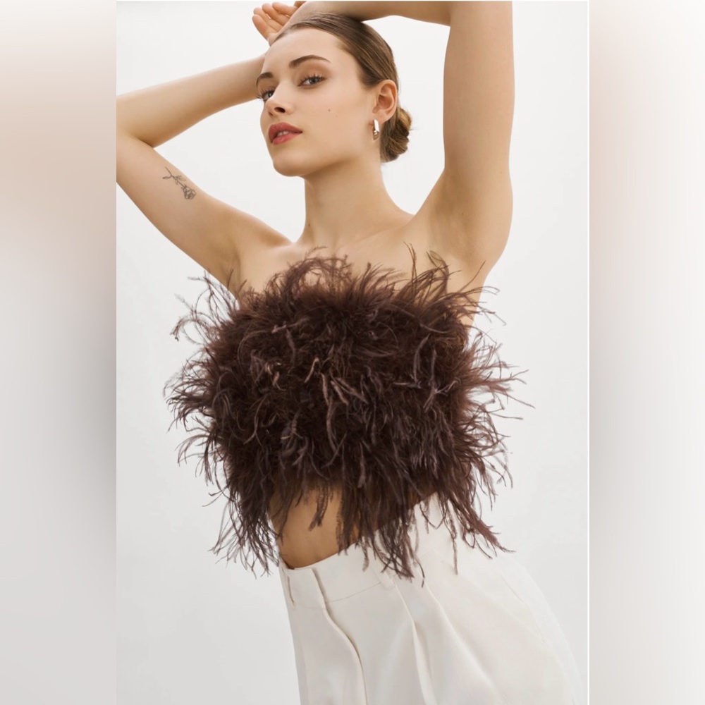 LaMarque Zaina Feather Bustier